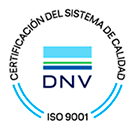 Certificación del sistema de calidad - DNV ISO 9001