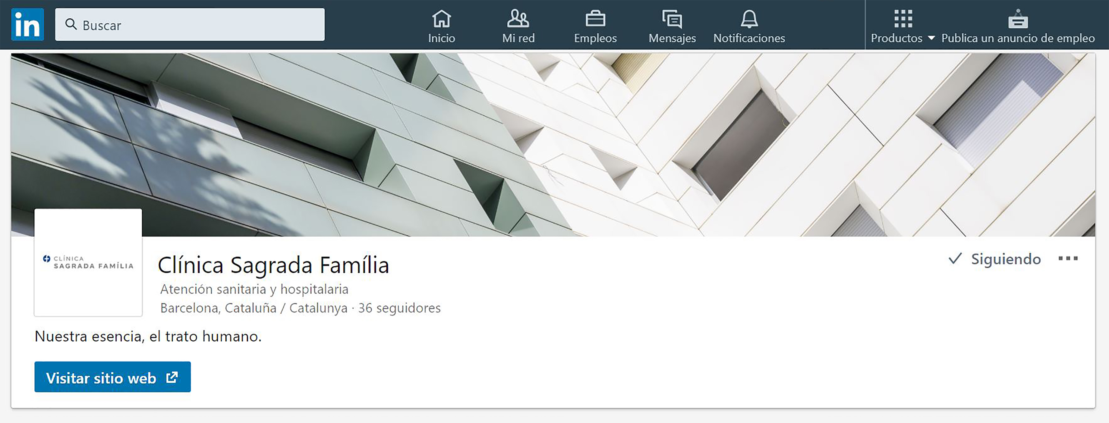 Perfil Linkedin CSF